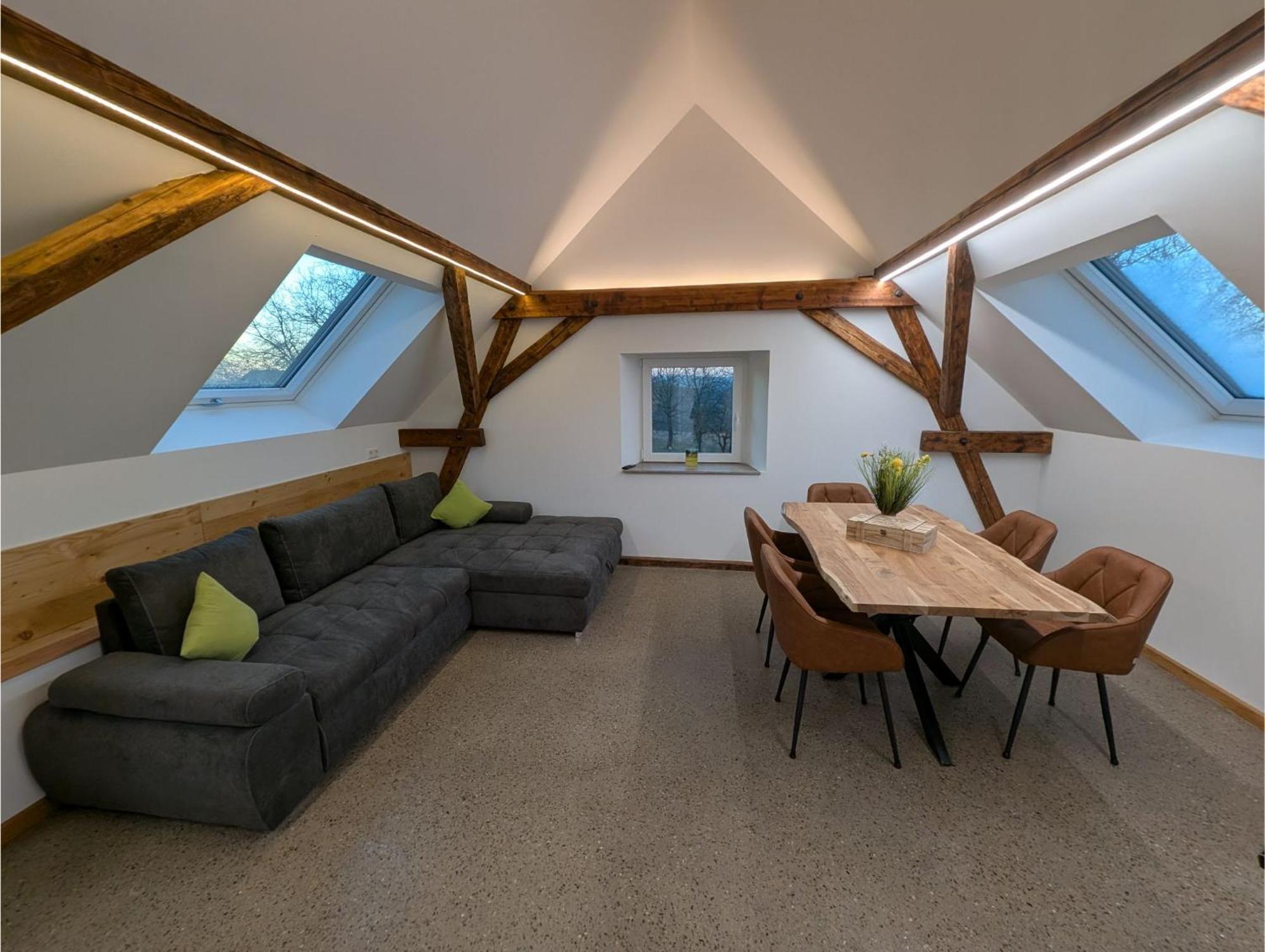 Igersheim Urlaubsreiterhof Trunk 아파트 외부 사진