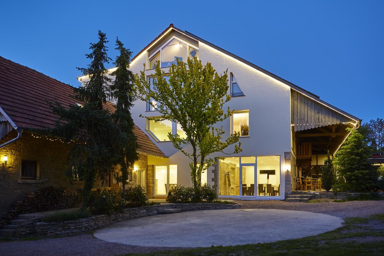 Igersheim Urlaubsreiterhof Trunk 아파트 외부 사진